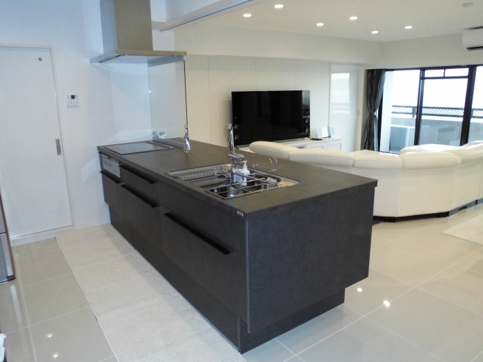 T様邸　リビングリフォーム
海の見える素敵なマンションのリフォームをご紹介！